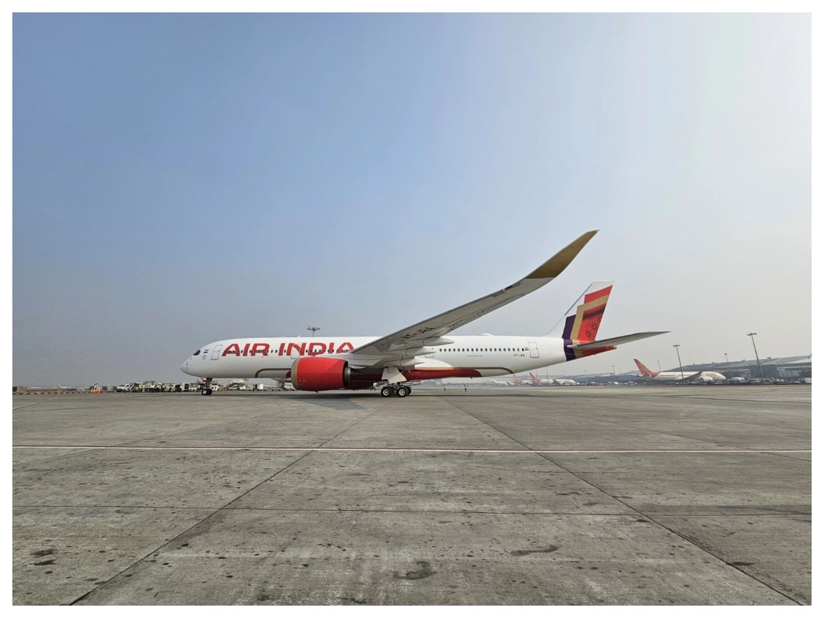 Air India's First Airbus A350 Aircraft Lands In Delhi. Check Details Here